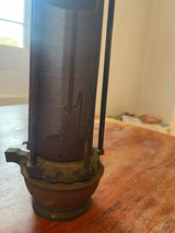 Ancienne lampe de mineur
