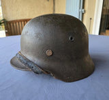 Authentique Casque allemand ww2 Stahlhelm M35