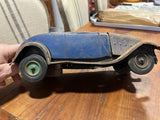 RARE JOUET VOITURE EN TOLE AUTOMOBILE MÉCANIQUE ANDRÉ CITROËN MADE IN FRANCE