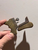 Briquet lighter Kronprinz, Artisanat Tranchée,Trench Art, Poilu, ww1, 14-18,