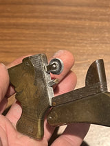 Briquet lighter Kronprinz, Artisanat Tranchée,Trench Art, Poilu, ww1, 14-18,