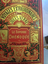 COLLECTION LIVRE ANCIEN HETZEL JULES VERNES LE SUPERBE ORENOQUE